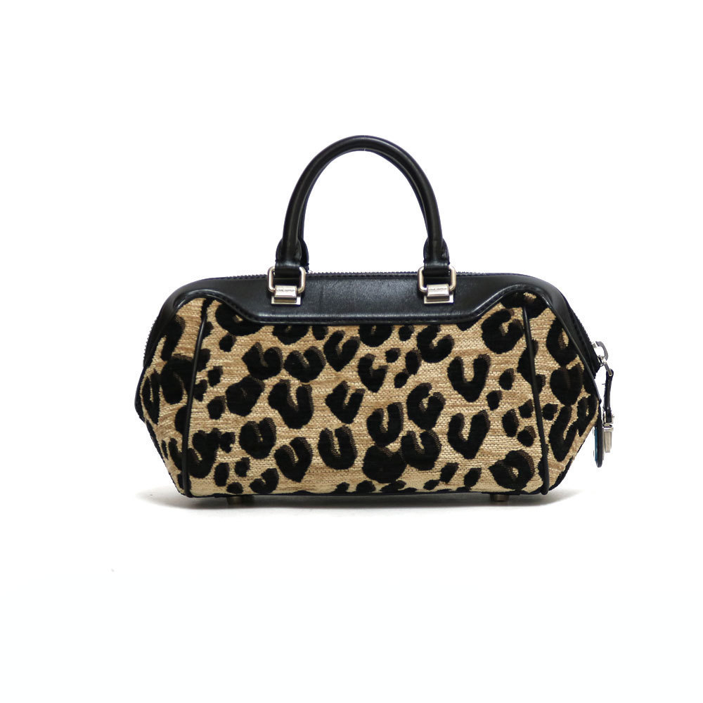Louis Vuitton Baby Leopard Handbag Brown
